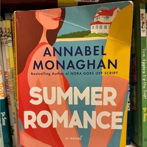 Summer Romance paperback book novel by Annabel Monaghan booktok